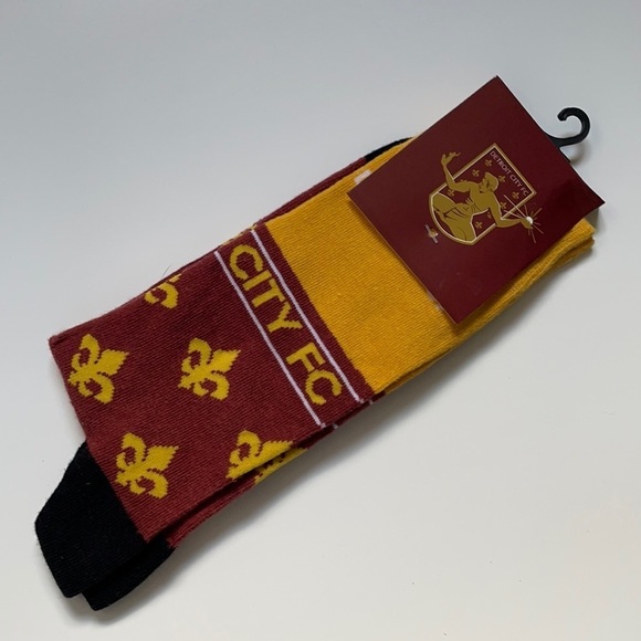 Gorpcore Fleur de lis Design Men’s Socks Detroit City FC - Picture 4 of 7